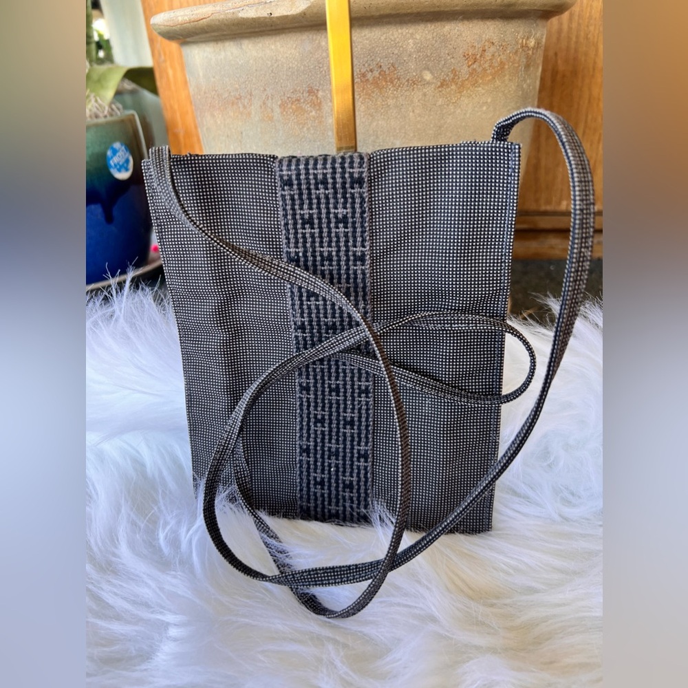 Hermes Canvas Crossbody Bag Like New